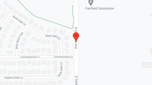 Map of the neighborhood around Eden Care Cottage at Oak Tree
