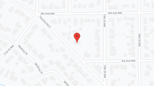 Map of the neighborhood around Campbell's Adult Family Home