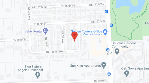 Map of the neighborhood around Wellness Living