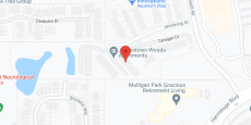 Jamestown Woods in google map