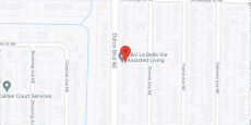 B and V La Belle Vie Assisted Living in google map