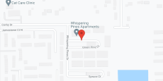 Whispering Pines in google map