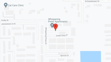 Whispering Pines in google map