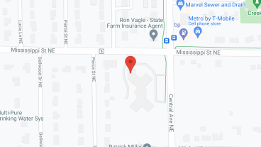 The Landmark of Fridley in google map