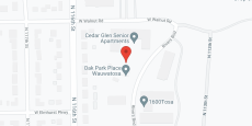 Oak Park Place Wauwatosa in google map