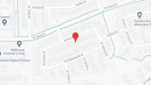 Map of the neighborhood around Damaris Assisted Living