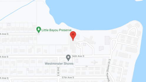 Map of the neighborhood around Westminster Shores