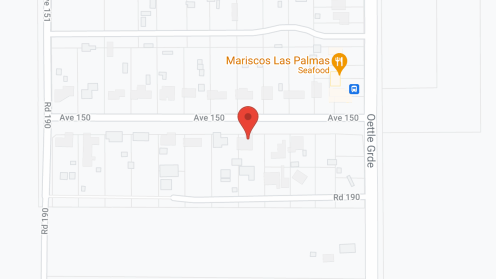 Map of the neighborhood around The Cottage