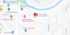 The Avenues of Fort Bend in google map