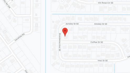 Map of the neighborhood around Jeroll Care Assisted Living