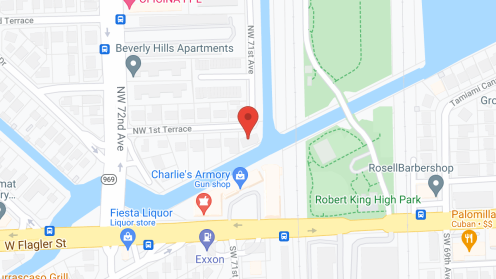 Map of the neighborhood around Maggie's Retirement Home #4