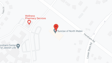 Sunrise of North Wales in google map