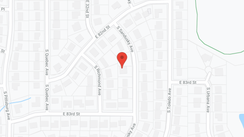Map of the neighborhood around McNeal House