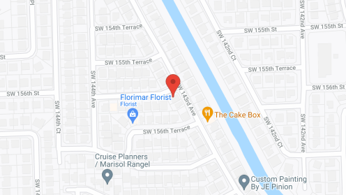 Map of the neighborhood around Family First Assisted Living Facility