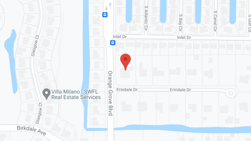 Map of the neighborhood around Topic's AFCH