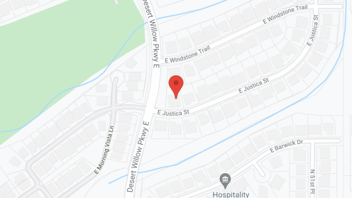 Map of the neighborhood around Tatum Ranch Assisted Living