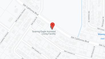 Soaring Eagle Assisted Living Facility in google map