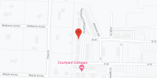 Courtyard Cottages Bryant in google map