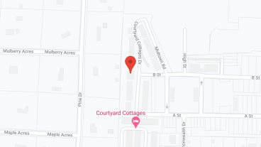 Courtyard Cottages Bryant in google map