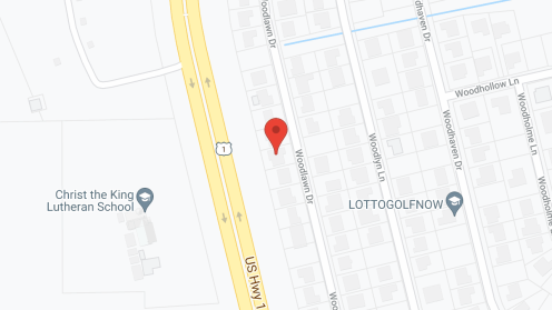 Map of the neighborhood around JRA AFCH