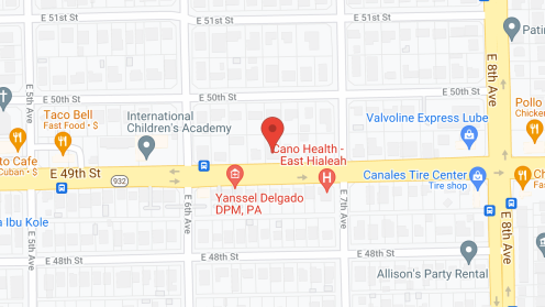 Map of the neighborhood around Maribel Paradise Home