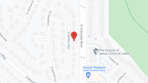 Map of the neighborhood around Rose Of Sharon Assisted Living -- Harrison