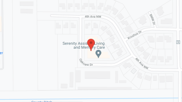 Serenity Living Center Inc in google map