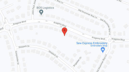 Map of the neighborhood around Caring Outreach for Seniors