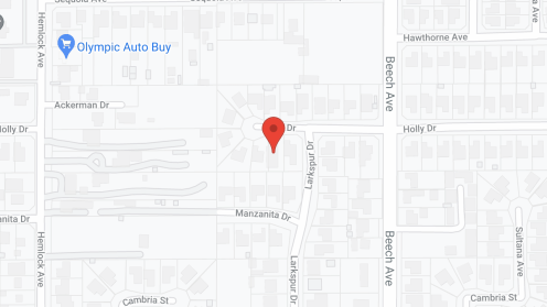 Map of the neighborhood around Terex Garden