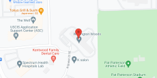 Wellington Woods in google map