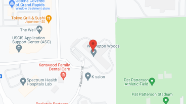 Wellington Woods in google map