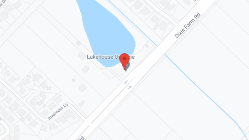 Map of the neighborhood around Lakehouse On Dixie