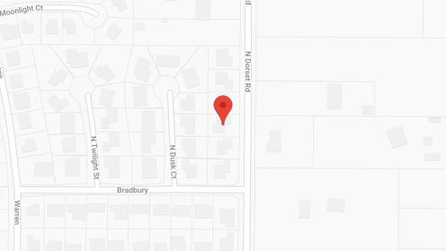 Map of the neighborhood around Pleasant Comfort AFH