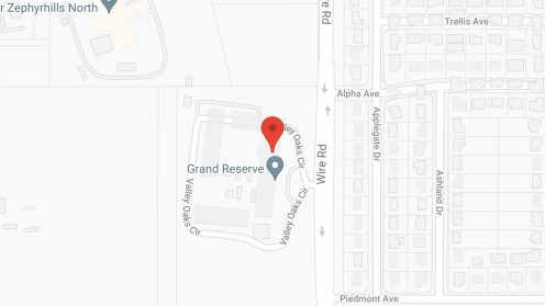 Map of the neighborhood around Grand Reserve