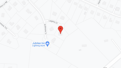 Map of the neighborhood around Legacy Care