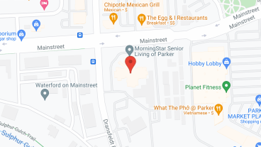 MorningStar of Parker in google map
