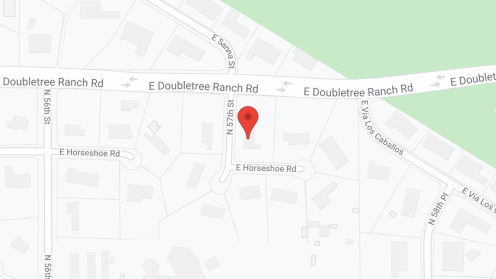 Map of the neighborhood around Doubletree Ranchos Assisted Living