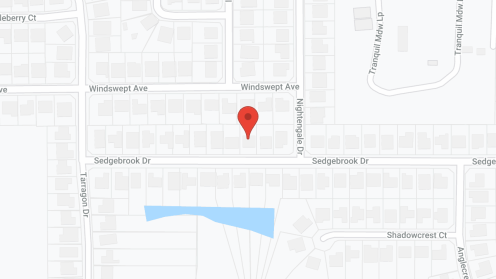 Map of the neighborhood around Boyette Springs