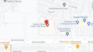 Carlton Senior Living Elk Grove in google map