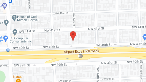 Map of the neighborhood around Magnet Adult Home South