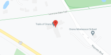 Trails of Orono in google map