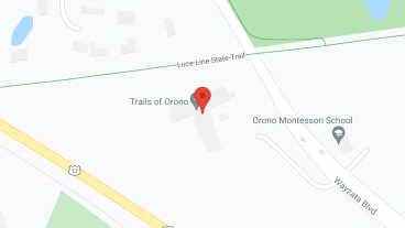 Trails of Orono in google map