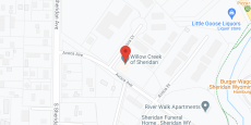 Willow Creek of Sheridan in google map