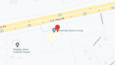 SomerOak Senior Living in google map