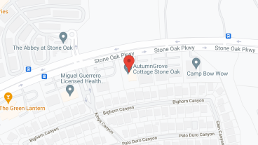 OneStone Oak Senior Living in google map