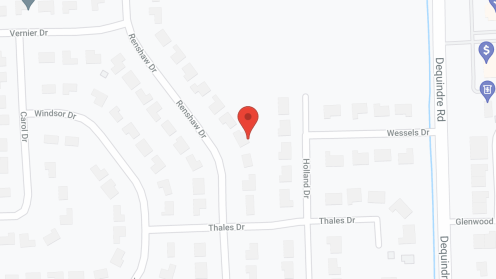 Map of the neighborhood around Genesis Senior Living
