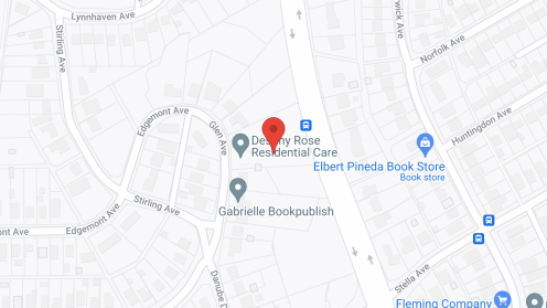 Map of the neighborhood around Destiny Rose Residential Care