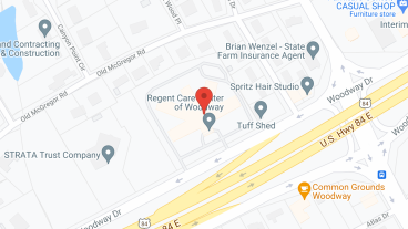 Regent Care Center of Woodway in google map