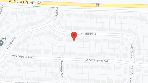 Map of the neighborhood around Pete's Place