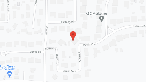 Map of the neighborhood around Royal Living
